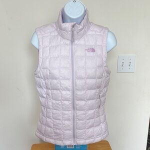 The North Face Thermoball Eco Soft Purple Quilted Vest Size XS